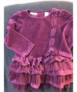 FIRST IMPRESSIONS BABY GIRLS Velvety LONG SLEEVE PINK DRESS 24 MONTHS - £10.84 GBP