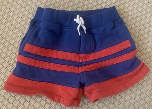Baby Boy Ralph Lauren Shorts Size 9 Months Blue And Red Striped - £9.55 GBP