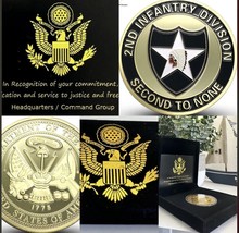 Challenge Coin Camp Casey Us Army 2nd Infantry Coin Military Us Seller Usa Amy - £20.18 GBP