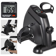 Mini Exercise Bike Bicycle Stationary Pedal Indoor Workout Cardio Fitnes... - $29.70