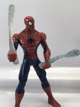 Marvel Web Battlers Spider-Man Whippin&#39; Web Chucks 6&quot; Action Figure 2010 Hasbro  - £4.57 GBP