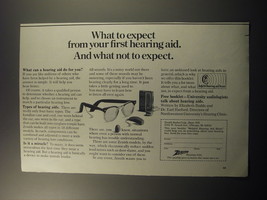 1971 Zenith Hearing Aids Ad - What to expect from your first hearing aid. - $18.49