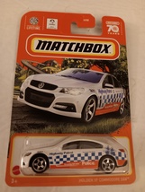 Matchbox 2023 #35 Holden VF Commodore SSV P Police Car MBX Roadtrip Series MOC - £11.94 GBP