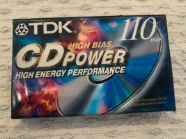TDK CD Power High Bias Type II 110 min PWR-110 NEW Free Shipping - £6.30 GBP