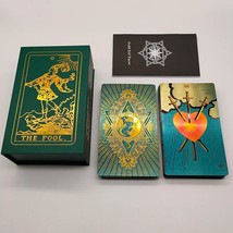 New Rider Deck  Foil Tarot Cards Mysterious d Game Terrific Divination Oracle Wi - £92.20 GBP