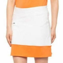 NWT Ladies BELYN KEY Orange Banded Jersey Knit GOLF SKORT - M L XL &amp; XXL  - $36.99
