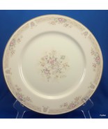 United Surgical Steel China Gold Ivory Lace Dinner Plate 10.25&quot; - $17.60