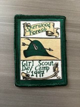 Girl Scout Sherwood Fortress Girl Scout Day Camp 1997 Embroidered Patch - $4.49