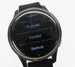 Garmin Venu Amoled GPS Smartwatch 010-02173-11 Black with Slate Hardware Issue image 3