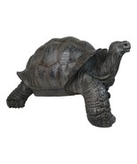 Realistic Marine Lifelike Galapagos Giant Tortoise Turtle Large Statue 18&quot;L - $252.77 CAD