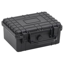 vidaXL Portable Flight Case Black 9.4&quot;x7.5&quot;x4.3&quot; PP - £49.25 GBP