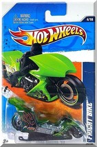 Hot Wheels - Fright Bike: HW Drag Racers &#39;11 #4/10 - #124/244 *Green Edi... - $2.00