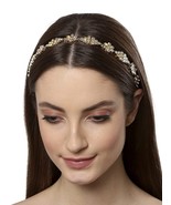 Gold Plated Metal Kundan Hairband for Women - Gold color ( Pack Of 5 ) F... - £54.48 GBP