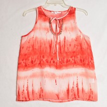 Violet &amp; Claire Womens Sleeveless Blouse w/ Beaded Neckline Size Small - £11.30 GBP