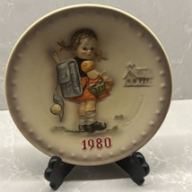 MJ Hummel Annual Collector Plate 1980  Hand Painted Western Germany GOEBEL - $14.85