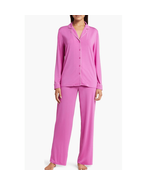 NORDSTROM LINGERIE Moonlight Pajamas, 2 Piece Set, Navy Blue, Large, Orc... - $95.72 CAD