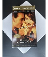 Demo Chocolat VHS Video Johnny Depp Mirimax Rare HTF Juliette Binoche Ju... - $255.90 MXN