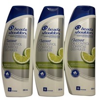 Head &amp; Shoulders Instant Oil Control Mango Citrus Shampoo 380ML New 06/24 - 3 PK - £89.67 GBP