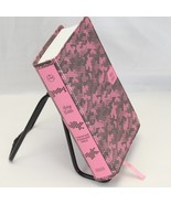 Holy Bible CSB On-The-Go Bible Personal Size Pink Camouflage LeatherTouc... - $27.31 CAD