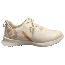 FootJoy FJ Fuel Spikeless Golf Shoes Womens US 10M White Pink Lace Up 92... - $59.49