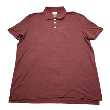 Foundry Shirt Mens XLT XL Tall Red Rust Polo Supply Co Short Sleeve - $19.68