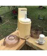 Vintage Sunbeam OSKAR Jr. Chopper Plus Food Processor Model 14131  Worki... - $19.80