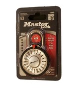 Master Lock 1588D Wide Magnification Combination Dial Padlock | Grey Gray - £7.64 GBP