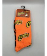 Cheetos Logo Crew Socks Orange Black 2 Pairs Mens / Womens Novelty Gift ... - £7.86 GBP