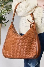 Shomico Weaved Vegan Leather Handbag - £55.35 GBP