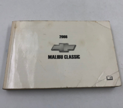 2008 Chevrolet Malibu Classic Owners Manual Handbook OEM J03B41010 - £14.18 GBP