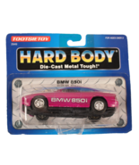 BMW 850i Tootsie Toy HARD BODY die-cast METAL TOUGH Magenta Purple NOS - $317.27 MXN