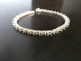 Silver Bracelet 3x5 mm Oval Semi Mount Bracelet Setting 925 Silver Bracelet - £41.36 GBP