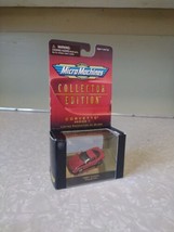 NEW OLD STOCK 1:87 Scale Chevy 1997 Corvette Coupe Micro Machines FACTOR... - $10.39