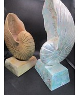 Carved Mango Wood Nautilus Shell On Base sculpture from Thailand pick1 - £49.79 GBP