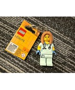 LEGO LED Keychain Light Iconic Hospital Nurse 3&quot; Minifigure Collectible NEW - $12.34