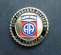 ARMY 82nd AIRBORNE DIVISION PATRIOTIC SERIES CHALLENGE COIN 1.75 INCHES ... - £8.36 GBP