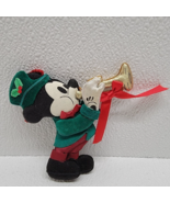 Vintage Disney Mickey&#39;s Season of Song Bugle Player Christmas Tree Soft ... - $11.95 CAD