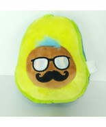Funky Avocado Smirky Blue Sunglasses 7” Rare Plush Stuffed Animal Toy Food - $419.43 MXN