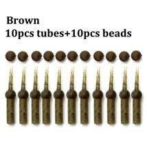 20pcs Carp Fishing Accessories Helicopter Sleeves Stop Beads Carp Hair Rigs Anti - £40.15 GBP