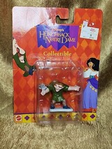 Disney Mattel Hunchback of Notre Dame Quasimodo 2&quot; Collectible Figurine NIB - $262.82 MXN