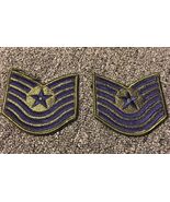 1 PAIR 2 PATCHES 1976-1993 USAF Air Force Rank Patch MASTER SERGEANT E-7... - €13,59 EUR 1 PAIR 2 PATCHES 1976-1993 USAF Air Force Rank Patch MASTER SERGEANT E-7... - €13,59 EUR