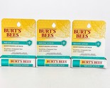 Burts Bees Natural Medicated Moisturizing Lip Balm Menthol 0.15 Oz Each ... - £15.18 GBP