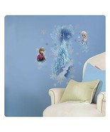 Disney Frozen Wall Decals Stickers GIANT Elsa Anna Decal Ice Palace Room... - £20.43 GBP