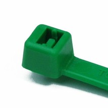 HellermannTyton T50L5C2 Green 15-1/2&quot; Cable Tie - Pack of 100 - £12.57 GBP