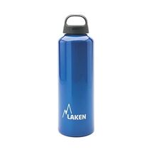Laken Classic Water Bottle Wide Mouth Screw Cap with Loop - 1 Liter, Blue  - $31.00