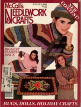McCall&#39;s Needlework &amp; Crafts Magazine July/August 1982 Biggest Fashion I... - $7.99