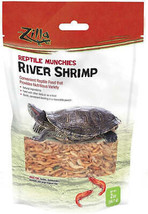 Zilla River Shrimp Reptile Munchies: Natural Nutritious Treat for Reptiles, Amph - £9.37 GBP+