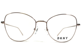 DKNY Eyeglasses Frames DK1002 272 Taupe Light Brown Cat Eye Wire Rim 53-... - $54.44