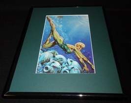 Namorita Marvel Masterpiece ORIGINAL 1992 Framed 11x14 Poster Display  - $34.64
