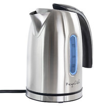 MegaChef 1.2L Stainless Steel Electric Tea Kettle - $40.85